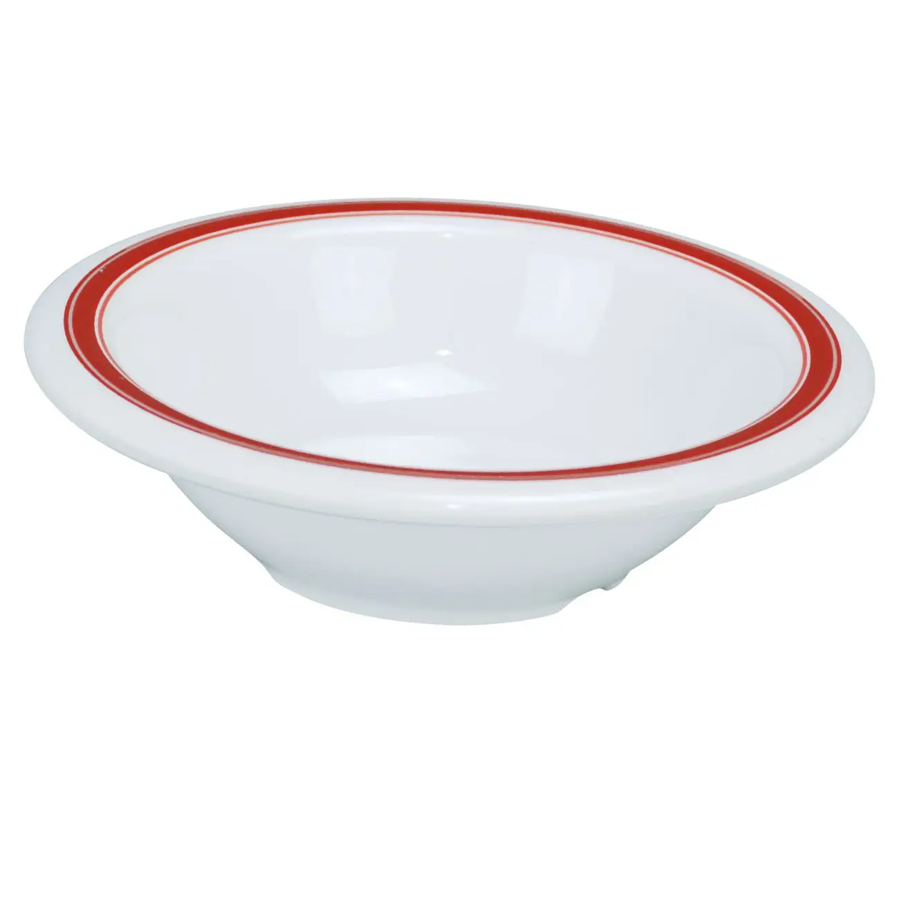 Yanco HS-5712 Houston Soup/Salad Bowl, 12 Oz Capacity, 1.75" Height, 7.5" Diameter, Melamine, Pack of 48