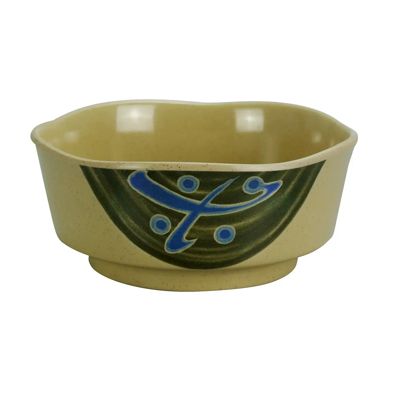 Yanco JP-3003 Japanese Soup Bowl, 12 Oz Capacity, 2.25" Height, 5.5" Diameter, Melamine, Pack of 48