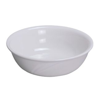 Yanco MM-82 Miami 9" Bowl, 64 Oz Capacity, Porcelain, Bone White, Pack of 12