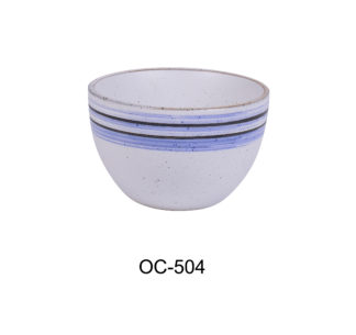 Yanco OC-504 Ocean 4" X 2 3/4"H Bouillon Cup 8 Oz, Porcelain, Pack of 36