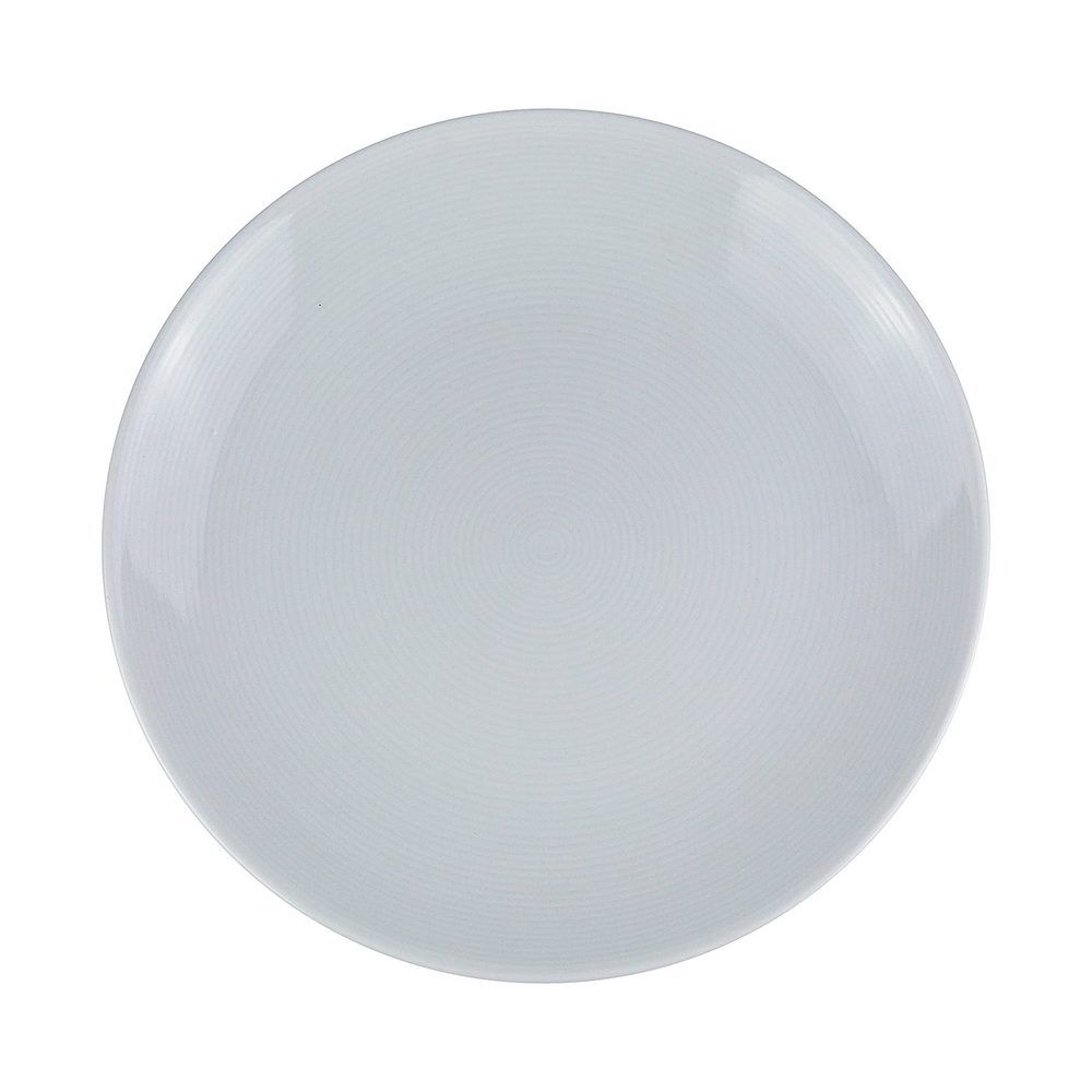 Yanco PA-711 Coupe Plate, 11" Diameter, Porcelain, Super White Color, Pack of 12