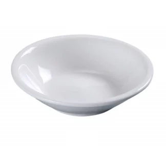 Yanco PS-11 Fruit Bowl, 5 Oz Capacity, 4.5" Diameter, Porcelain, Bone White, Pack of 36