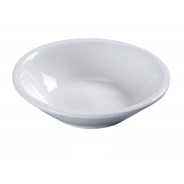 Yanco PS-11 Fruit Bowl, 5 Oz Capacity, 4.5" Diameter, Porcelain, Bone White, Pack of 36