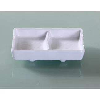 Yanco OK-3706 Osaka-2 Soup Bowl, 14 Oz Capacity, 5" Diameter, 2.5" Height, Melamine, White Color, Pack of 60