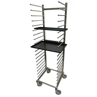 AMPTO CAR6040 - Sheet Pan Rack, Mobile, (20) Full Pan Capacity