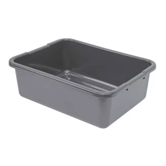 Quantum Foodservice FSB-21157RGY Bussing Tub 21In X 15In X 7In Pp Gray - Case of 12