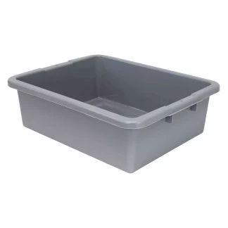 Quantum Foodservice FSB-22177RGY Bussing Tub 21-1/2In X 17In X 7In Pp Gray - Case of 12