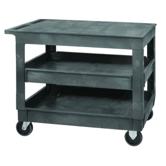 Quantum Foodservice PFTC4026-33-3 Plastic Cart 3 Shelf