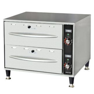 Prepline DW2 Double Freestanding Stainless Steel Drawer Warmer- 900W, 120V
