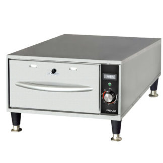 Prepline DW1N Single Narrow Freestanding Stainless Steel Drawer Warmer- 450W, 120V