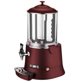Coldline CHOCO10R 16" 10 Liter Red Hot Beverage Dispenser