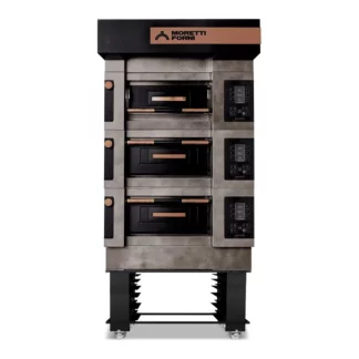 AMPTO S50E3 ICON - Series S Modular Electric Pizza Oven (3 Decks)