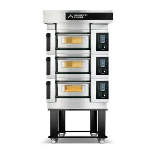AMPTO S50E3- Series S Modular Electric Pizza Oven (3 Decks)