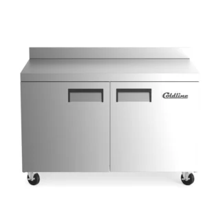 Coldline UC-36F-BS 36" Undercounter Work Top Freezer with 4" Backsplash