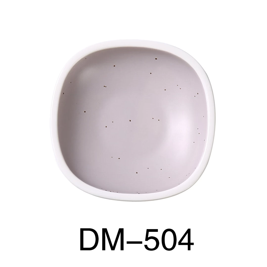 Yanco DM-504 Denmark 4" X 1"H Sauce Dish 2 Oz, Porcelain, Matte Glaze, Pack of 36