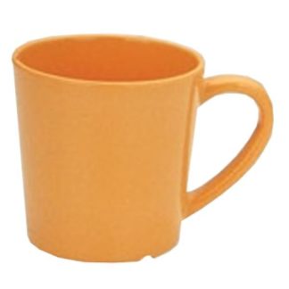 Yanco MS-9018YL Mile Stone Coffee/Tea Mug/Cup, 7 Oz Capacity, 3" Height, 3" Diameter, Melamine, Yellow Color, Pack of 48