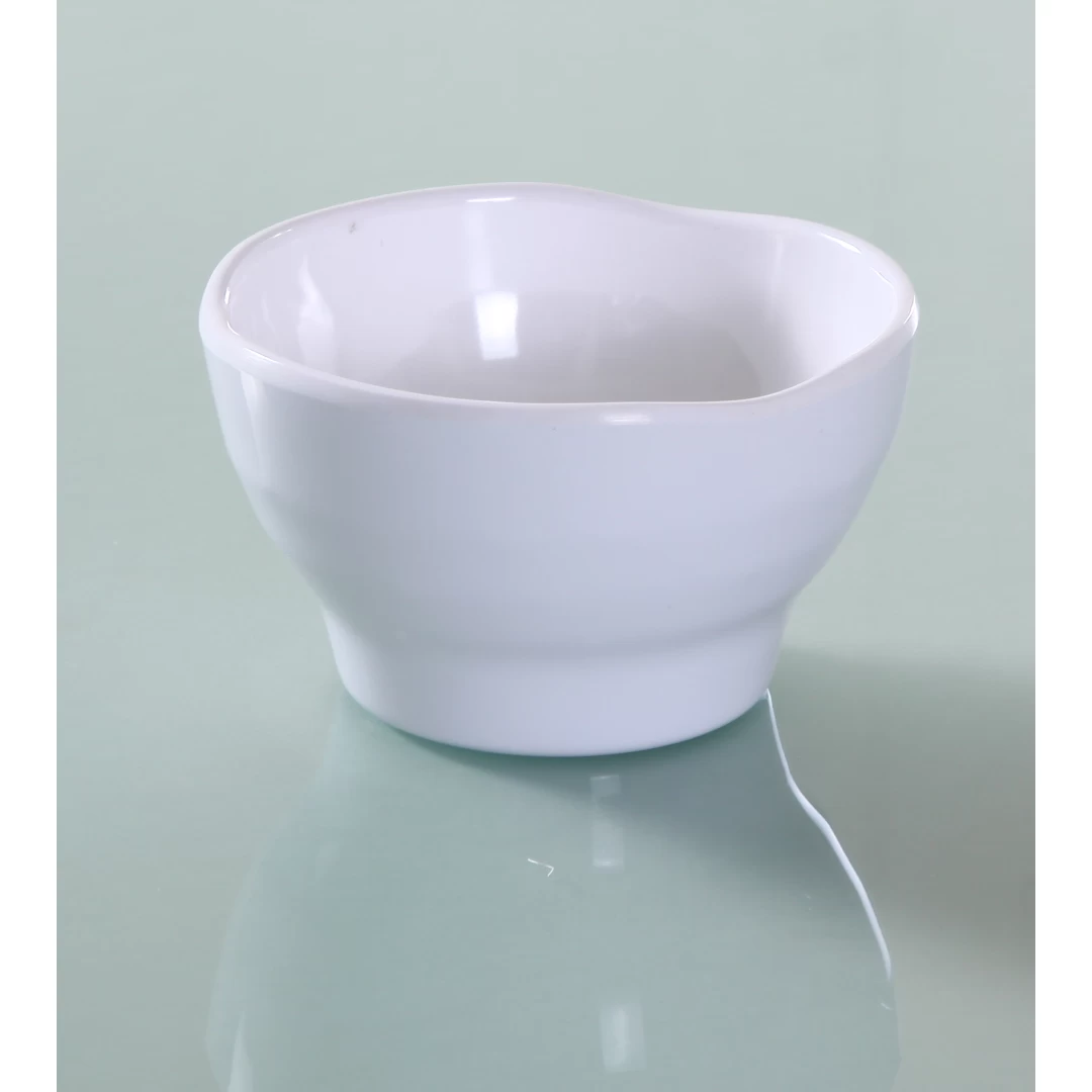 Yanco OK-3001 Osaka-1 Sauce Dish, 4.125" Diameter, Melamine, White Color, Pack of 48