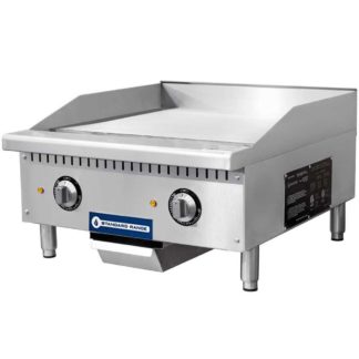 Standard Range SR-EG24 24" Commercial Electric Thermostatic Countertop Griddle, 208-240V