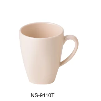 Yanco NS-9110T Nessico Mug, 10 Oz Capacity, 3.25" Diameter, 4" Height, Melamine, Tan Color, Pack of 24