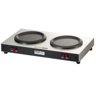 Prepline PDW2-F Double Burner Warmer Plate - 200W