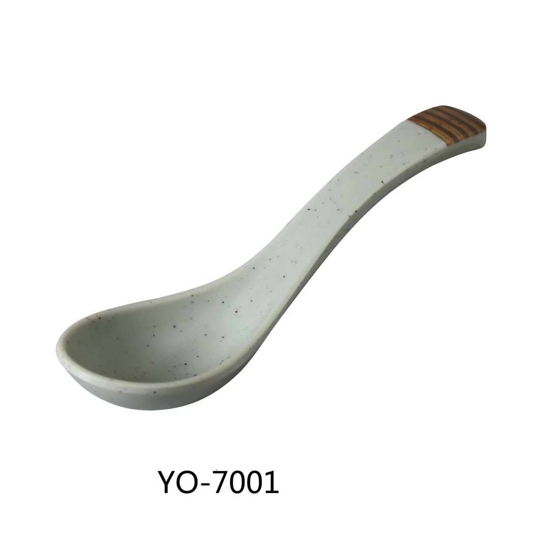 Yanco YO-7001 Yoto 6" Spoon, Melamine, Matte Finish, Pack of 72