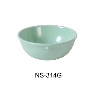 Yanco NS-307W Nessico Soup/Cereal Bowl, 13 Oz Capacity, 2" Height, 6.5" Diameter, Melamine, White Color, Pack of 48