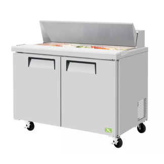 Refrigeration X XST-48-N 2 Door Prep Table Refrigerator