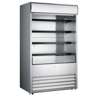 Omcan 41469 48″ Grab-and-Go Open Refrigerated Floor Self-Serve Display Case with 24.7 cu.ft. Capacity