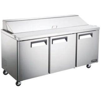 Bison Refrigeration KST72 720'' Refrigerated Sandwich / Salad Prep Table
