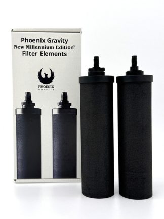 Phoenix Gravity New Millennium Edition Filters (Officially Endorsed Black Berkey Alternative)