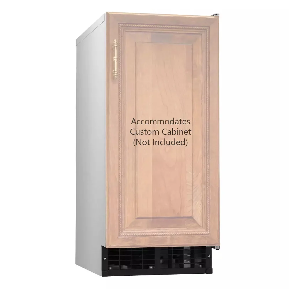 Hoshizaki AM-50BAK-ADDS 14 7/8"W Top Hat Undercounter Ice Machine - 54 lbs/day, Air Cooled, ADA, Gravity Drain, 115v - Image 2