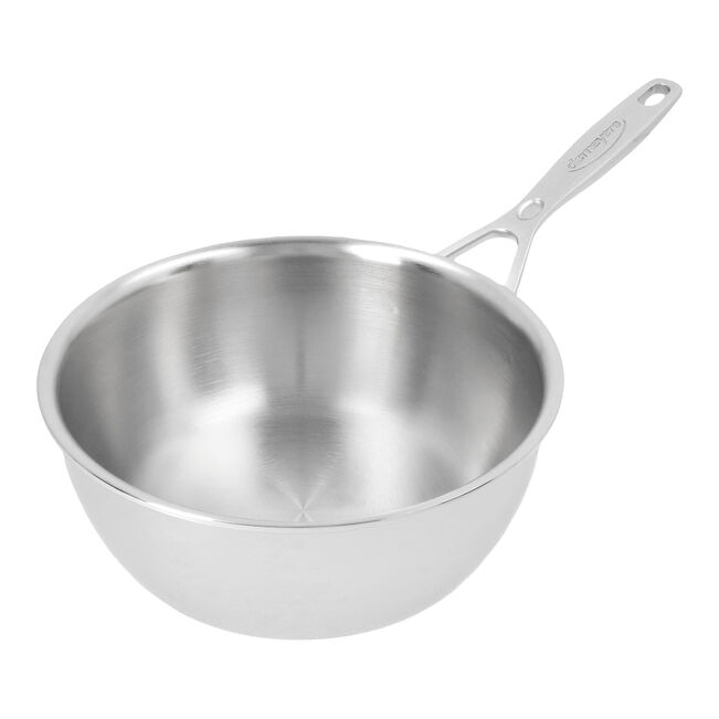 Demeyere Industry 5 20 cm 18/10 Stainless Steel Sauteuse with lid (1029705) - Image 5