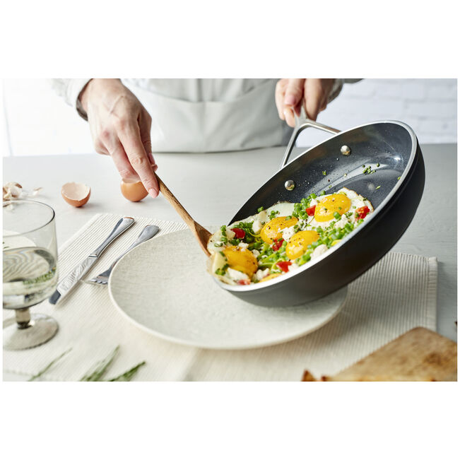 Demeyere Alu Pro 5 12-inch, Aluminum, Non-stick, Fry Pan With Ceramic Coating (1008005) - Image 6